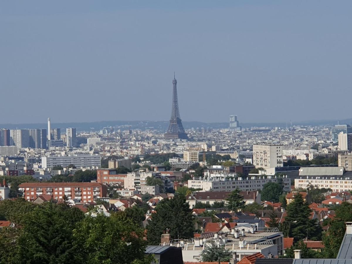 Exige Home - Charmant 2 Pieces Vue Tour Eiffel Châtillon Esterno foto